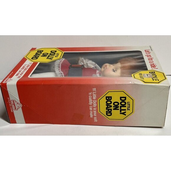 Vintage 1987 Eugene Doll Ginger Blue Sleppy Eyes Little Dolly On Board 11" - Picture 11 of 16